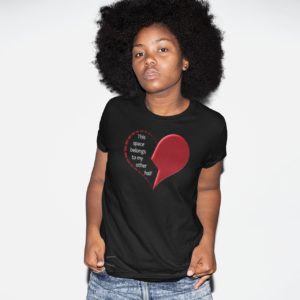 This space belongs to my other half Short-Sleeve Unisex T-Shirt