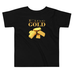 Fine Gold Toddler Short Sleeve Tee