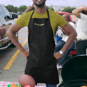 #Husbandgoals Embroidered Apron